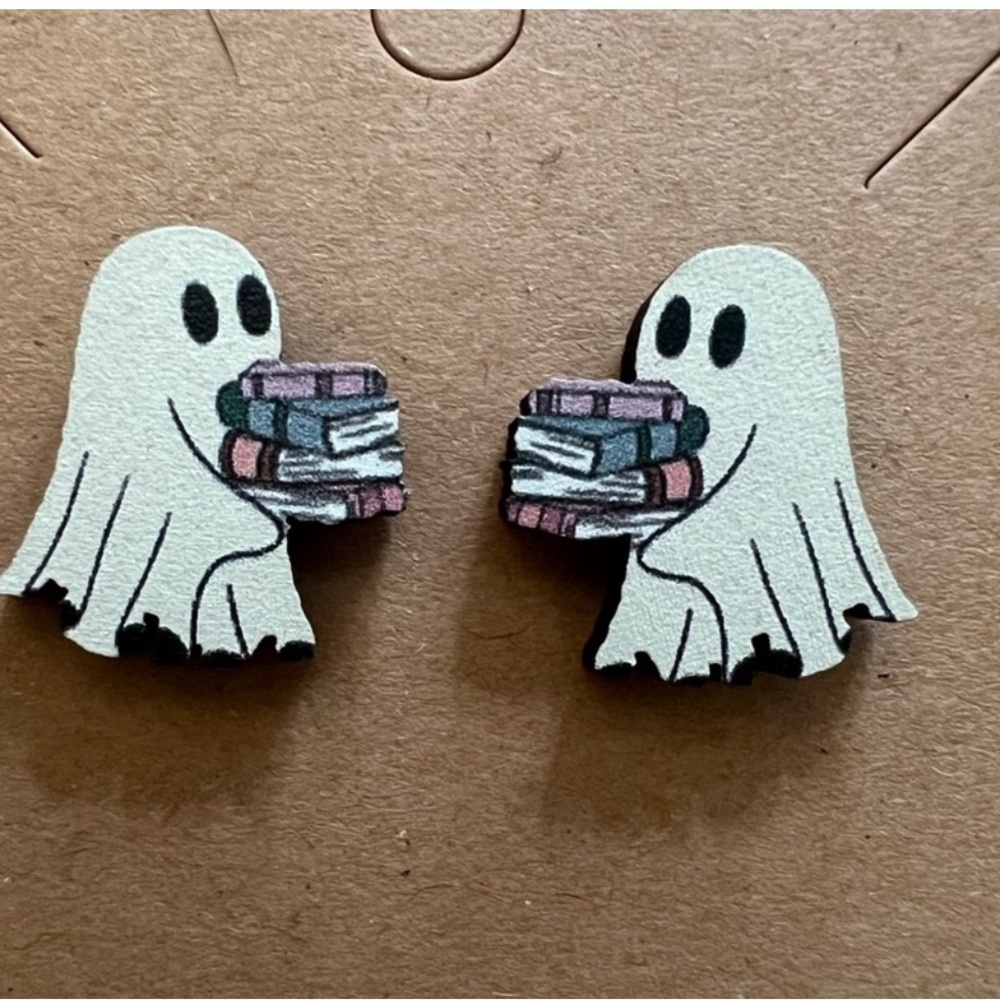 Ghost Shaped Earrings
